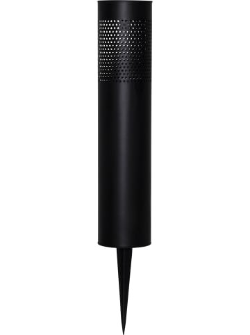 STAR Trading LED Solar Wegeleuchte ,Blace', Dämmerungssensor, matt schwarz, H 39cm,