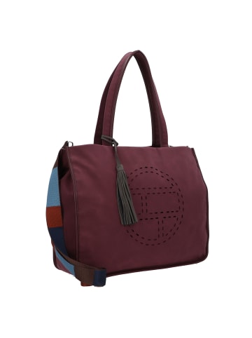 Tom Tailor Ronda Shopper Tasche 40 cm in dark red