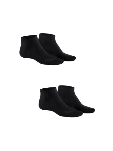 Hudson Sneakersocken Only 2-Pack hautfreundlich in Black