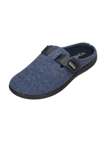 ROHDE Hausschuhe BARI 6549 in blau