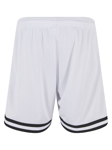 Urban Classics Mesh Shorts in white