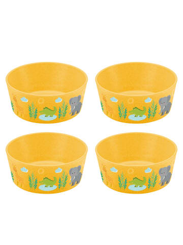 koziol CONNECT BOWL AFRICA - Schale 400ml Set in organic yellow