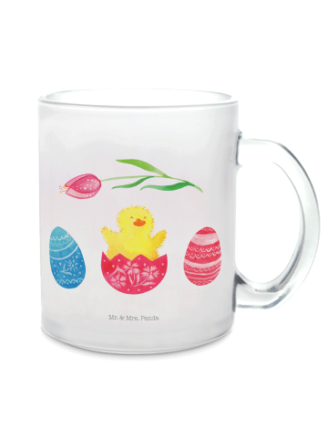 Mr. & Mrs. Panda Teeglas Küken Schlüpfen ohne Spruch in Transparent