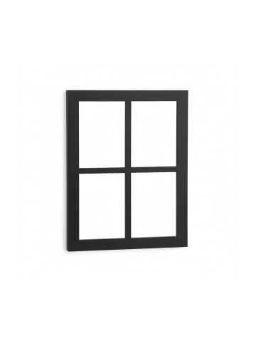 relaxdays Bilderrahmen in Schwarz - (B)33,5 x (H)44 x (T)3 cm