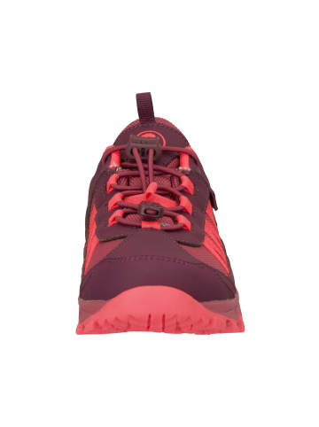 Trollkids Wanderschuh Hiker Low Tronfjell in deep ruby