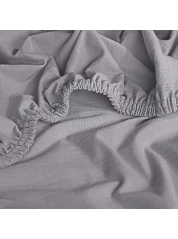 Erwin Müller Single-Jersey Kinder-Spannbettlaken Murnau in grau