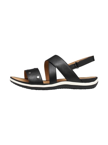 Geox Vega Klettsandalen Schwarz