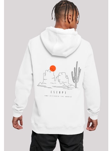 F4NT4STIC Hoodie Escape Discover the World Savannah in weiß