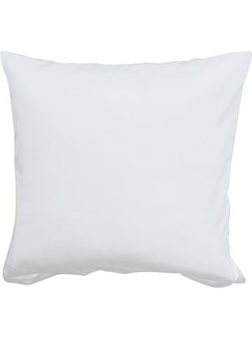 Erwin Müller Mako-Satin Kuschelkissenbezug Landshut in weiß - kochfest
