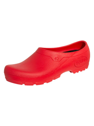 SALIHA Clogs ® Multi-Clog geschlossen in rot