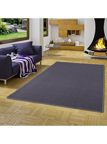 Snapstyle Sisal Teppich Klassisch in blau