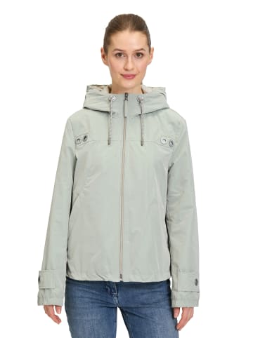 AMBER & JUNE Sommerjacke mit Kapuze in Tea
