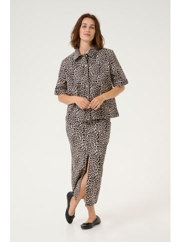 Kaffe Rock KAleonora in Classic Leopard Print