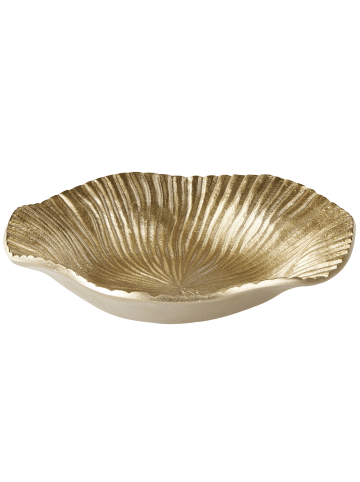 Beliani Dekoschale HATRA in Gold - (W) 29 x (H) 7 x (L) 29 cm