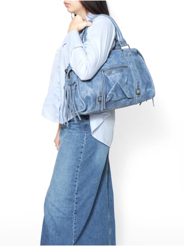 Gave Lux Schultertasche in BLU JEANS