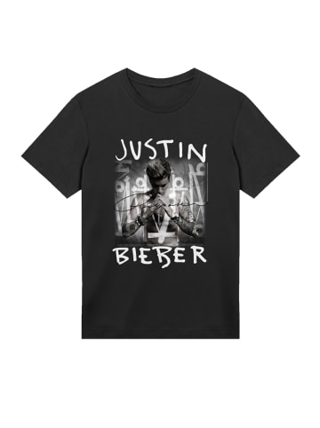 F4NT4STIC T-Shirt Justin Bieber Purpose Album Cover in schwarz