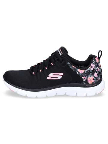 Skechers Sneaker Flex Appeal 4.0 Let It Blossom in Schwarz Multi