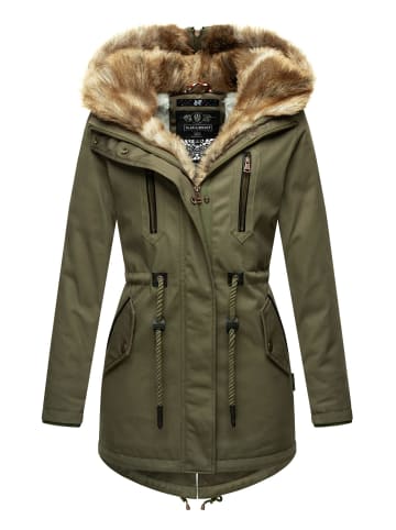 Navahoo Winterjacke Navahoo Diamond Damen Winterjacke in Grün