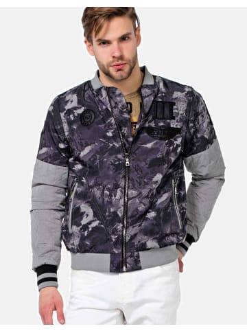 Cipo & Baxx Jacke in GRAU