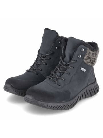 rieker Schnürstiefel in blau