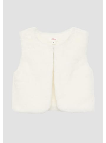 s.Oliver Indoor-Weste in 0210_ecru