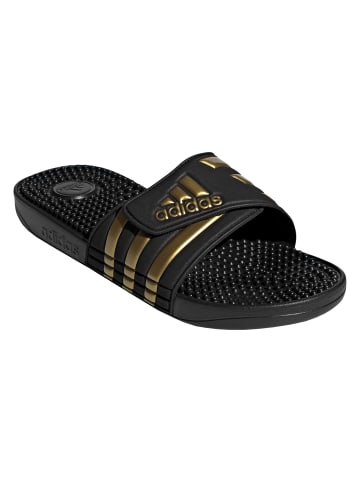 adidas Badeschuhe Adissage in Schwarz