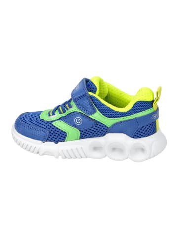 Geox Sneakers Low J WROOM B.B - Mesh+Print.DBK in blau