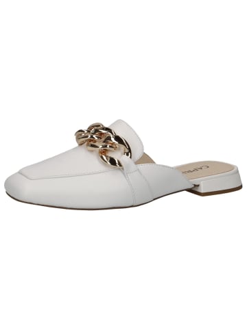 Caprice Pantolette in WHITE NAPPA