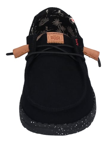 Hey Dude Halbschuhe-Slipper WENDY WASHED in schwarz