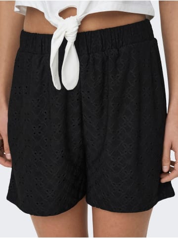JACQUELINE de YONG Shorts elastischer Bund locker geschnitten in Schwarz