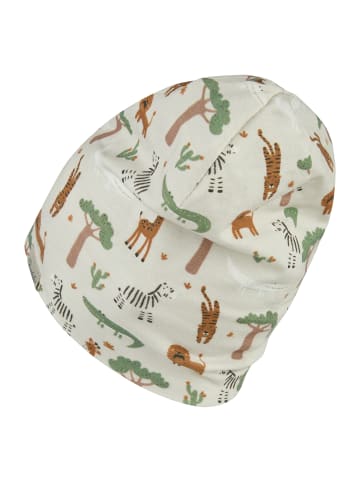 Sterntaler Beanie Safaritiere in lichtgrau