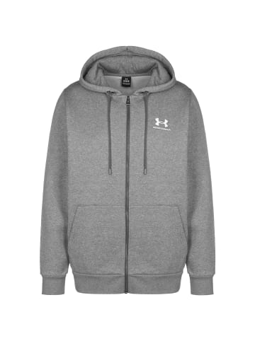 Under Armour Trainingsjacke Essential Fleece in grau