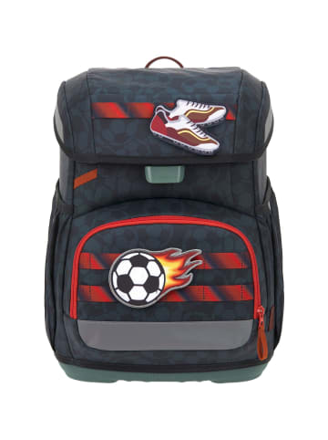 Lässig Ranzenset 6-tlg. Light Unique Football deep blue in blau