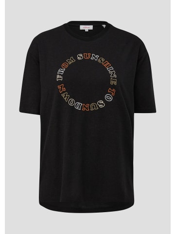 s.Oliver T-Shirt in 99E0_schwarz
