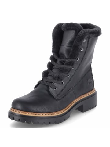 rieker Schnürstiefel in schwarz