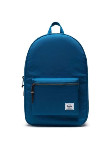 Herschel Settlement 23 - Rucksack 15" 45 cm (light grey crosshatch/natural) in maroccan blue