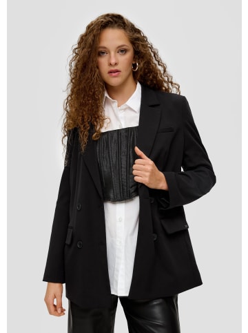 QS Indoor-Blazer langarm in Schwarz