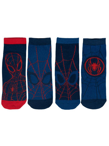 United Labels 25er Pack Marvel Spiderman Socken in blau/rot