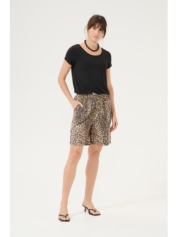 CULTURE Shorts CUhalina Casual fit in Leopard Wash