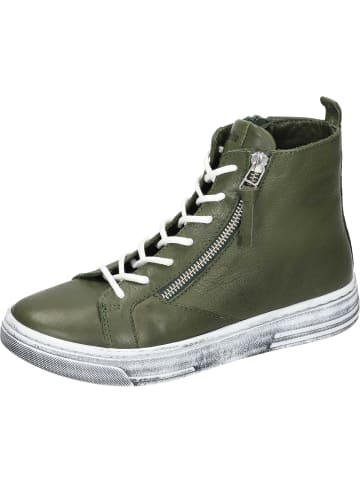 manitu Schnürstiefeletten in olive