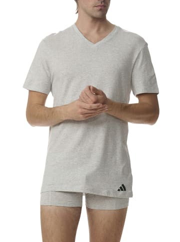 adidas T-Shirt T-Shirt Basic V-Neck 9P in Multi