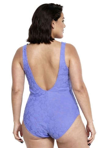 Ulla Popken Badeanzug in iris