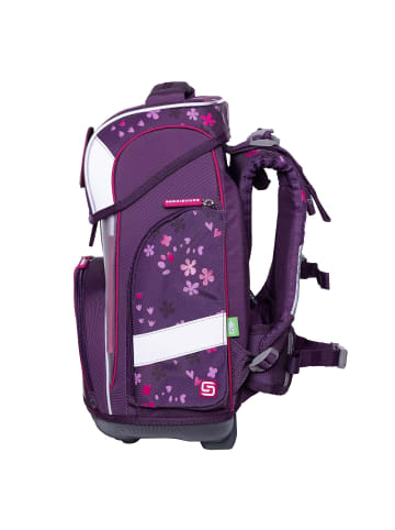 SCHNEIDERS Ergolite Schulranzen-Set 8-teilig in dark red