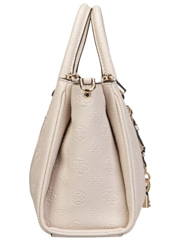 Guess Handtasche Anise Triple Comp Satchel in Stone Logo