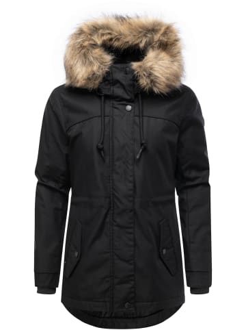 ragwear Winterjacke Tawny Short YOUMODO in Black