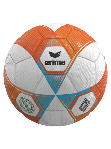 erima Kinder Lite 350 Fußball in neon orange/curacao