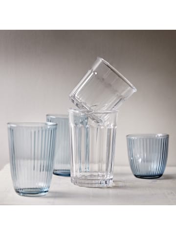 Butlers Trinkglas LINEE 6er-Set in Blau