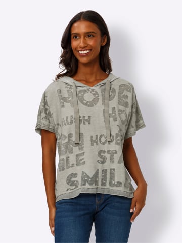 Heine Kapuzenshirt in khaki