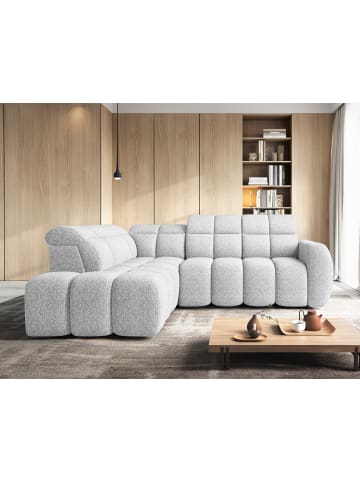 MF Design Eagle Recamiere Links in Weiß -  (L) 208 x (B) 258 x (H) 107 cm