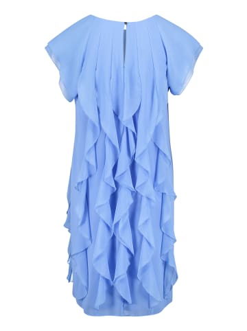 Vera Mont Cocktailkleid mit Volant in Paris Blue